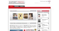 Desktop Screenshot of exportpress.com